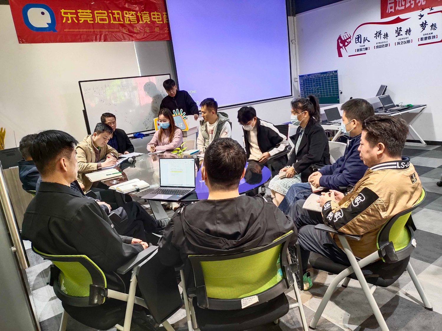 Qixun classroom and learners · Walmart Operations